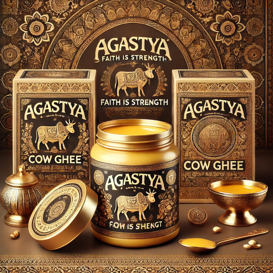 Cow Ghee for Puja / अगस्त्य गाय का घी (पूजा के लिए)